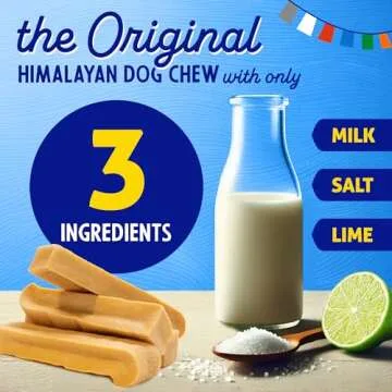 Himalayan Yak Cheese Dog Chews - Healthy & Natural