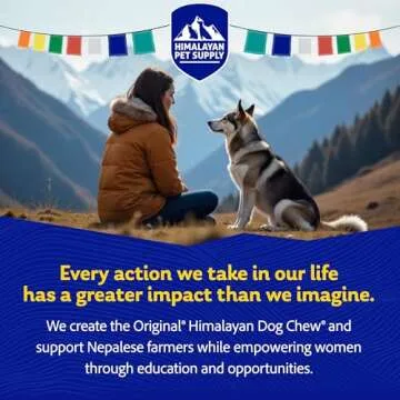 Himalayan Yak Cheese Dog Chews - Healthy & Natural