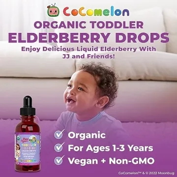 Organic Elderberry Syrup for Toddlers Immune Support