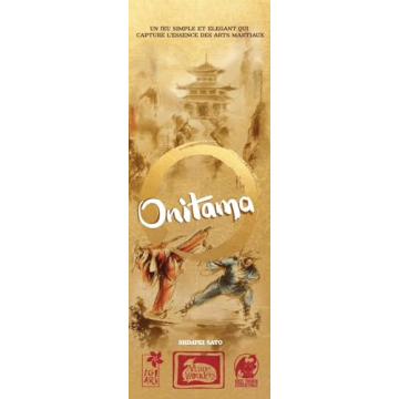 Onitama Board Game for 2 Players - Quick Strategy Fun
