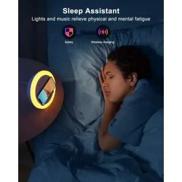 Color Changing Bluetooth Speaker with Night Light