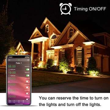 Smart RGB LED Flood Light with App Control and Music Sync