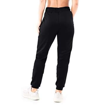 Yogipace Women's Fleece Lined Joggers - Thermal Warm Winter Sweatpants