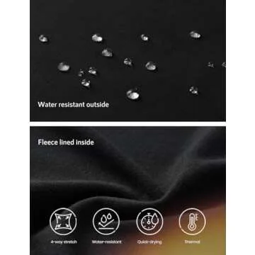 Yogipace Women's 28" High Waisted Fleece Lined Joggers