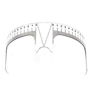 Precise Eyebrow Ruler for Microblading & Permanent Makeup - 5 Pack