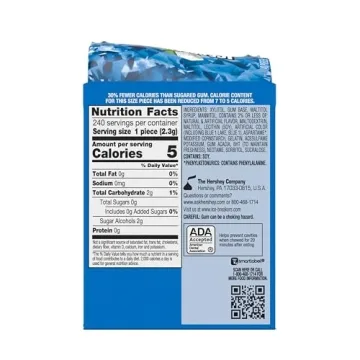 ICE BREAKERS Peppermint Sugar Free Chewing Gum Bottles 6 Count