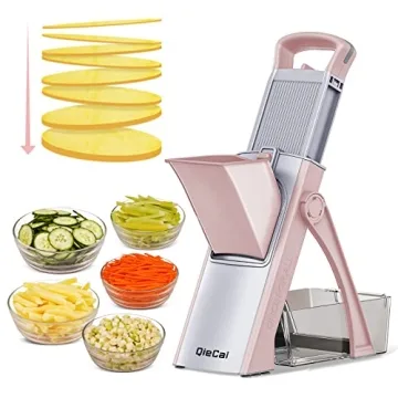 QieCai Safe Mandoline Slicer: Multifunctional Vegetable Cutter for Every Kitchen