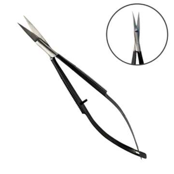 Joey Healy Precision Brow Scissor - Ergonomic & Ultra-Maneuvering Eyebrow Trimmers for Flawless Groo...