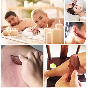 ZYQY Premium Gua Sha Tools Set - Muscle Relief & Relaxation