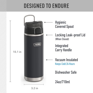 THERMOS ICON SERIES 24 Ounce Insulated Water Bottle