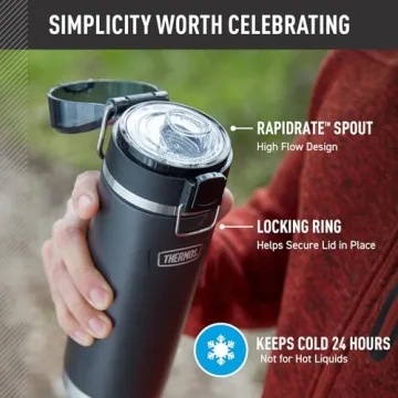 THERMOS ICON SERIES 24 Ounce Insulated Water Bottle