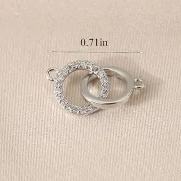 RZKING Interlocking Circles Bracelet for Best Friends