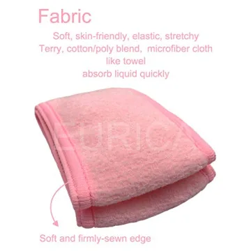 EURICA Spa Headband Pack - Soft, Non-slip & Washable