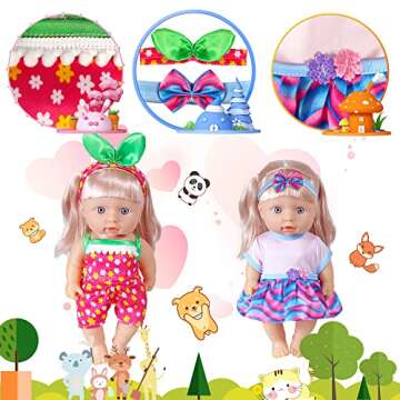 WONDOLL Baby Doll Clothes Set for Girls