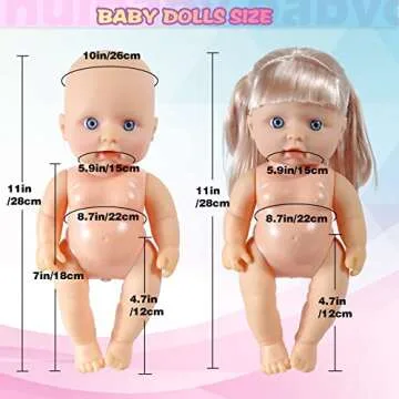 WONDOLL Baby Doll Clothes Set for Girls