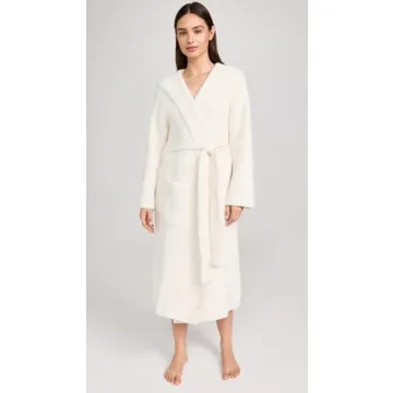 Luxurious Barefoot Dreams Hooded Robe for All Seasons