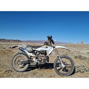 Giant Loop MoJavi Saddlebag, Water-resistant Minimalist Motorcycle Storage Bag, Ideal for One or Two-Day Rides, Fits Any Dirt Bike, Enduro, Adventure & More