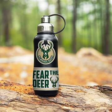 Rico Industries NBA Basketball Portland Trail Blazers Primary Double Up Die Cut Sticker