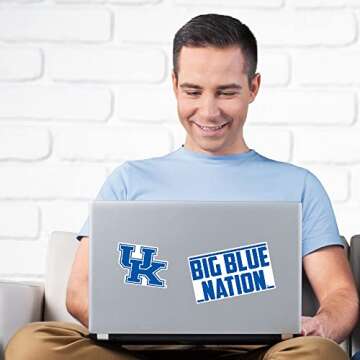 Rico Industries NBA Basketball Portland Trail Blazers Primary Double Up Die Cut Sticker