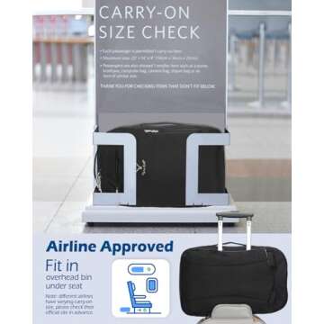 Hynes Eagle TSA Friendly Travel Backpack for Men Women Carry on Backpack 40L Flight Approved Laptop Backpack for 17 inches Compressible Weekender Bag Overnight Backpack Jet Black