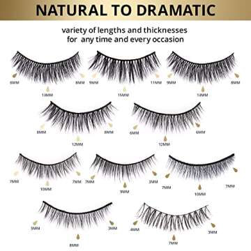 Magnetic Eyelashes Kit with Magnetic Eyeliner