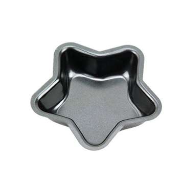 mollensiuer 3 Pack Mini Nonstick Pie Pans Mould Makers Baking Tin for Tarts,Tartlets,Cupcakes,Pies,C...