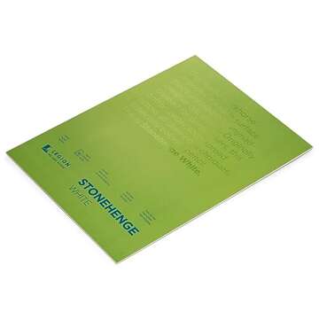 Legion Stonehenge Pad - 100% Cotton Deckle Edge Paper, 18" x 24"