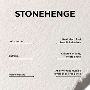 Legion Stonehenge Pad - Cotton Paper for Artists
