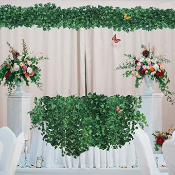 Buy GPARK 84ft 12 Pack Artificial Ivy Garland for Decor