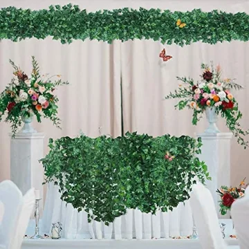 Buy GPARK 84ft 12 Pack Artificial Ivy Garland for Decor