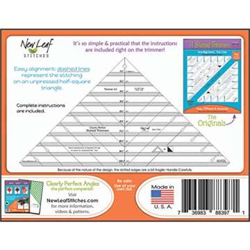 New Leaf Stitches *Large* Slotted Trimmers A2 and B2 Bundle