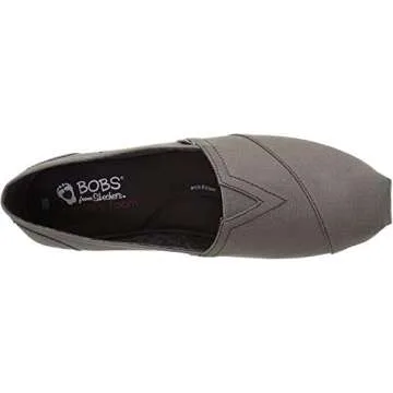 Skechers BOBS Plush Ballet Flat for Women - Charcoal Style