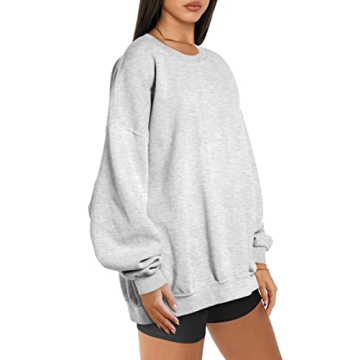 Cute Bear Graphic Oversized Sweatshirt for Women