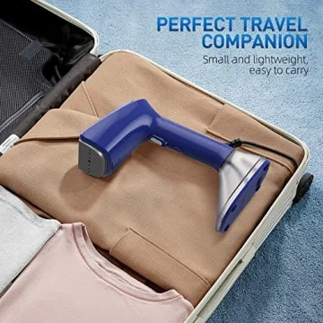 Compact 1800W Steamer for Quick Wrinkle Removal