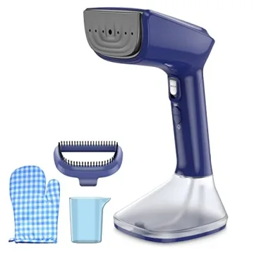 Compact 1800W Steamer for Quick Wrinkle Removal