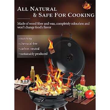 Nvkrvks Fire Starter Squares 192, Natural & Odourless FireStarters Cubes for Campfire, Fireplace, Chimney and Barbecue, Water Resistant, Easy to Ignite, Safe Camping Accessories