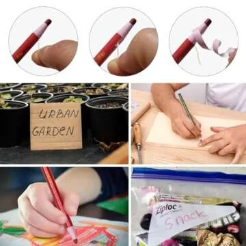 Office 4 All Diamond Peel-Off China Markers,Glass, Cellophane, Vinyl,Metal, Skin, Etc..Assorted - Pack of 12 (Color Mix - 2×6 Color)