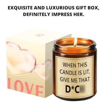 Lacrima Naughty Gifts for Wife Husband - Birthday Fathers Day Mothers Day Christmas Gifts for Wife H...