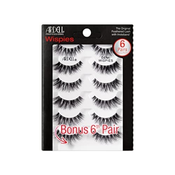 Ardell Demi Wispies: Feathered Lash Multipack, 6 Pairs