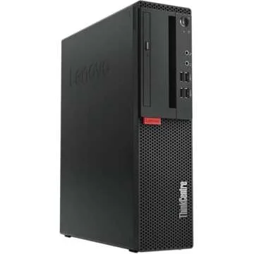 Lenovo ThinkCentre M710S SFF Desktop PC Computer, Intel Core 6th 3.7GHz, 16GB RAM, 256GB SSD, Displa...