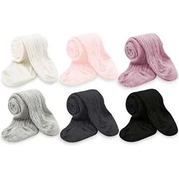 Zando Infant Soft Tights for Baby Girls - Comfort & Style