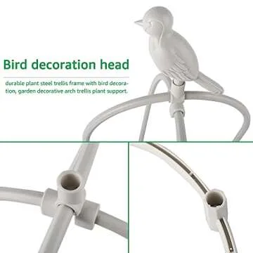 Stunning 6ft Garden Trellis for Climbing Plants Support