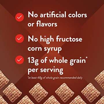 Peanut Butter Chex Cereal, Gluten Free Breakfast Cereal, Made with Whole Grain, 12.2 oz