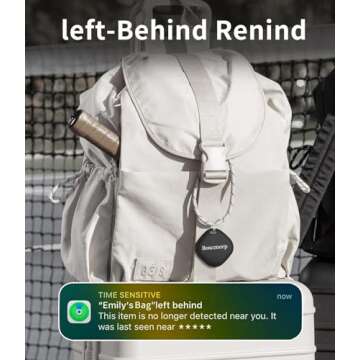 Boscznorp Air Tracker 4 Pack for Easy Item Finding