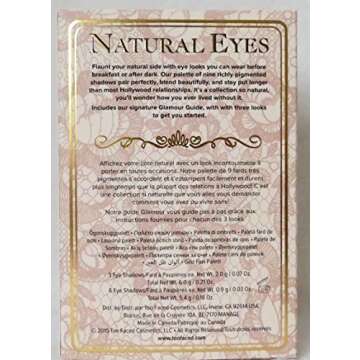 Too Faced Cosmetics, Natural Eye, Neutral Eye Shadow Collection, 0.39 Ounce Net Wt.