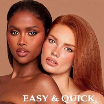 MXNSLWA Instant Lash & Brow Set, Natural Bushy Eyebrow Makeup Kit, Long Lasting Spot coloring 100% Gray Converge DIY Hair Dying for Salon Home Use 7ml (Coffee)