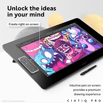 Wacom Cintiq Pro 24 Touch Display - 4K Graphic Monitor