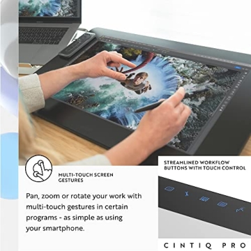 Wacom Cintiq Pro 24 Touch Display - 4K Graphic Monitor