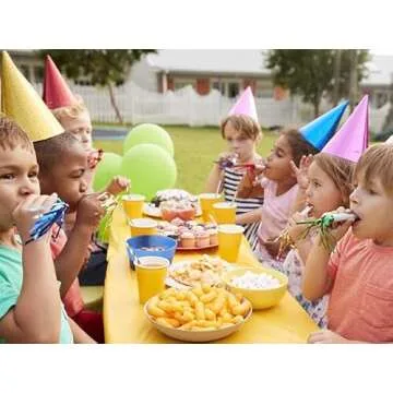 ALINK Biodegradable Paper Straws for Parties and More