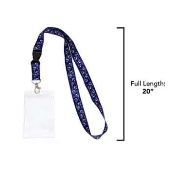 Desert Cactus Lanyard 2-Pack Waterproof Zip Card Ship Pass ID Holder Mens Womens Kids Adult Detachable Breakaway Snap Buckle (Cruise 1)